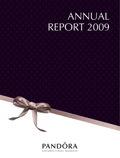 Thumbnail Pandora Annual Report 2009