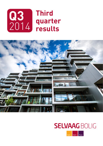 Thumbnail Selvaag Bolig Quarterly Report 2014-q3