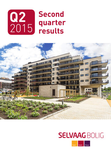 Thumbnail Selvaag Bolig Quarterly Report 2015-q2
