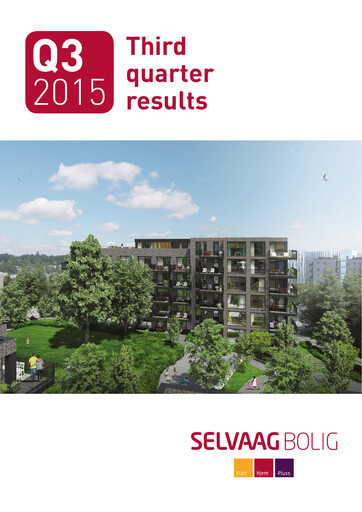 Thumbnail Selvaag Bolig Quarterly Report 2015-q3