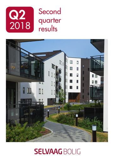 Thumbnail Selvaag Bolig Quarterly Report 2018-q2