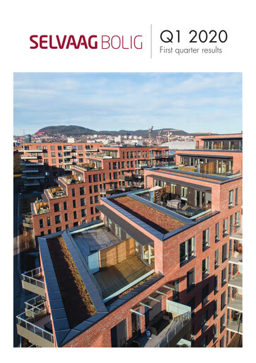 Thumbnail Selvaag Bolig Quarterly Report 2020-q1