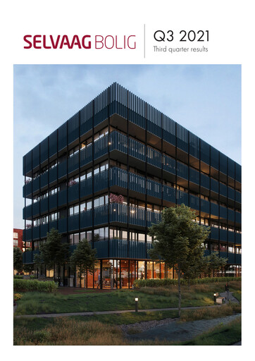 Thumbnail Selvaag Bolig Quarterly Report 2021-q3