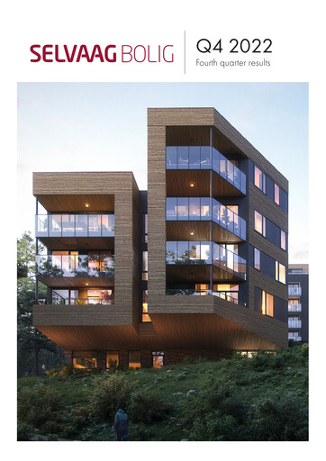 Thumbnail Selvaag Bolig Quarterly Report 2022-q4