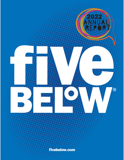 Vorschaubild Five Below
 Jahresbericht 2022