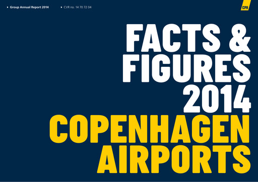Thumbnail Copenhagen Airport Annual Report 2014