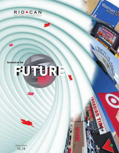 Thumbnail RioCan REIT Annual Report 2013