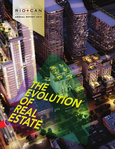 Thumbnail RioCan REIT Annual Report 2015