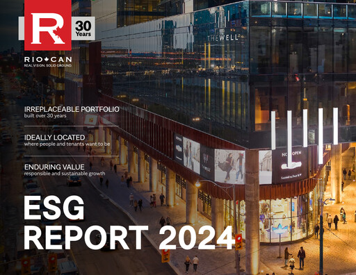 Thumbnail RioCan REIT ESG Report 2024