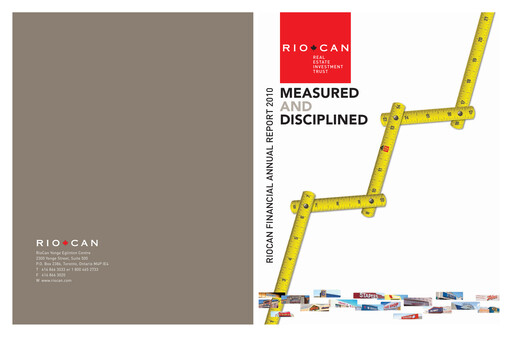 Thumbnail RioCan REIT Financial Statement 2010