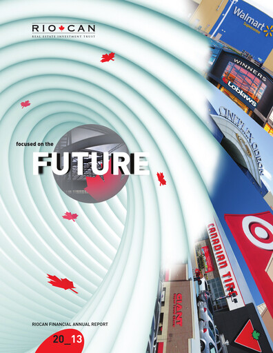 Thumbnail RioCan REIT Financial Statement 2013