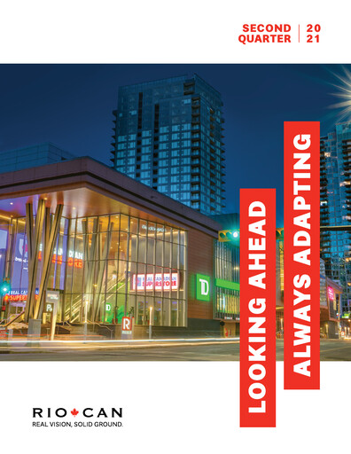 Thumbnail RioCan REIT Quarterly Report 2021-q2