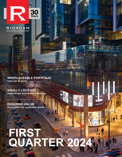 Thumbnail RioCan REIT Quarterly Report 2024-q1