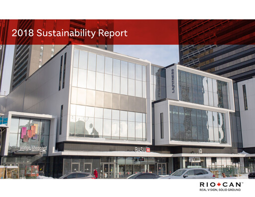 Thumbnail RioCan REIT Sustainability Report 2018
