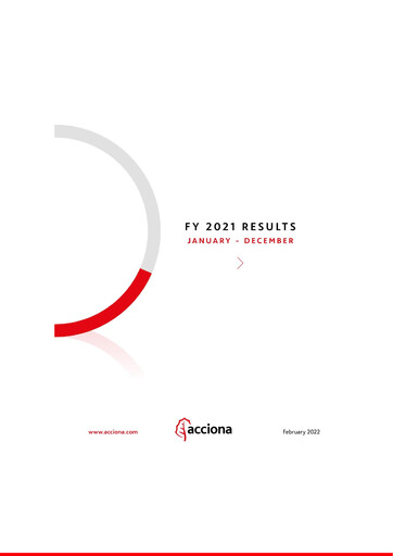Thumbnail Acciona
 Financial Report 2021