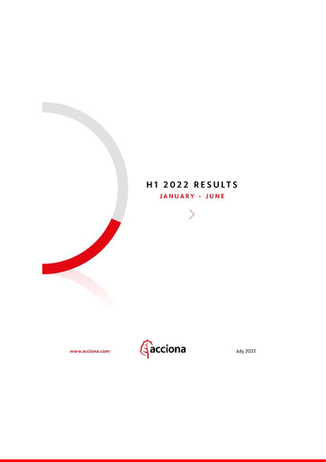 Thumbnail Acciona
 Half-year Report 2022-h1