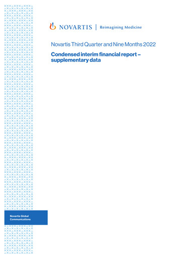 Thumbnail Novartis Quarterly Report 2022-q3