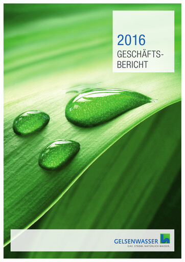 Thumbnail Gelsenwasser Annual Report 2016