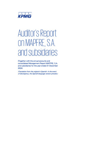 Vorschaubild Mapfre Jahresbericht 2024