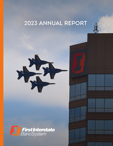 Thumbnail First Interstate BancSystem Annual Report 2023