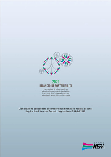 Thumbnail Hera Group ESG Report 2022