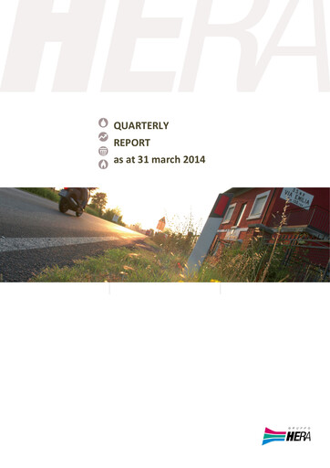 Thumbnail Hera Group Quarterly Report 2014-q1