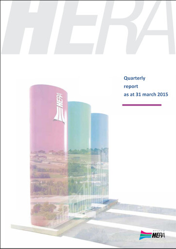 Thumbnail Hera Group Quarterly Report 2015-q1