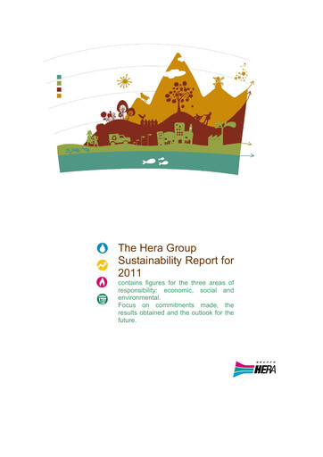 Thumbnail Hera Group Sustainability Report 2011
