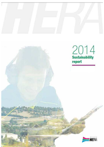 Thumbnail Hera Group Sustainability Report 2014