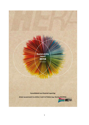 Thumbnail Hera Group Sustainability Report 2018