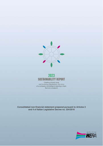 Thumbnail Hera Group Sustainability Report 2023
