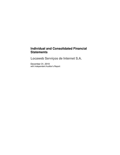 Thumbnail Locaweb Financial Statement 2019