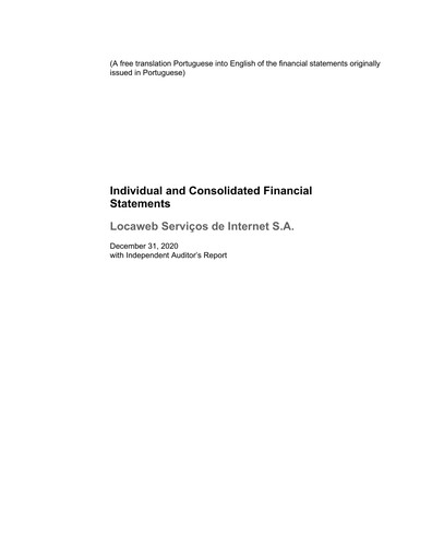 Thumbnail Locaweb Financial Statement 2020