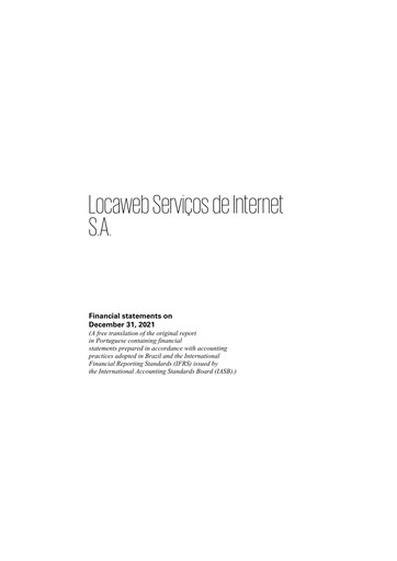Thumbnail Locaweb Financial Statement 2021