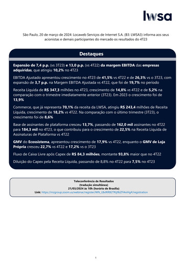 Thumbnail Locaweb Quarterly Report 2023-q4