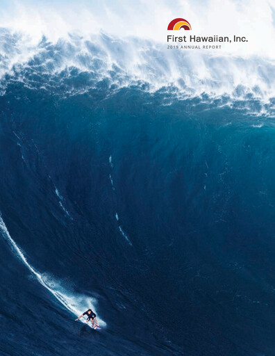 Thumbnail First Hawaiian Bank
 Annual Report 2019