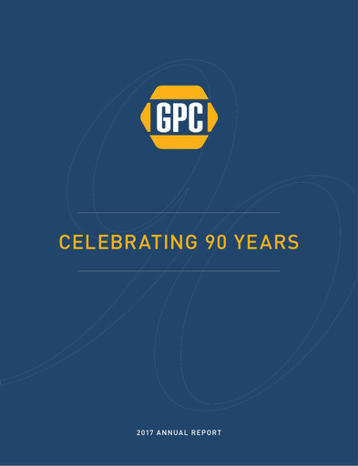 Thumbnail Genuine Parts Company
 Annual Report 2017