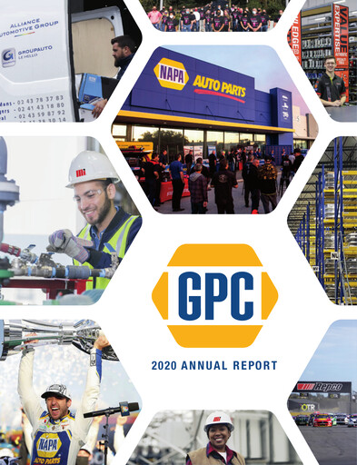 Thumbnail Genuine Parts Company
 Annual Report 2020