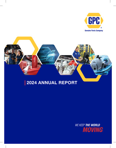 Thumbnail Genuine Parts Company
 Annual Report 2024