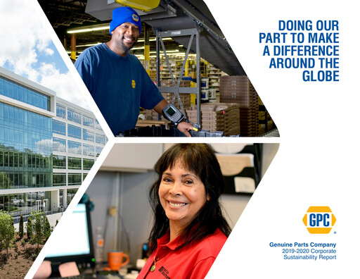 Thumbnail Genuine Parts Company
 Sustainability Report 2020