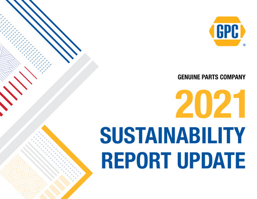Thumbnail Genuine Parts Company
 Sustainability Report 2021