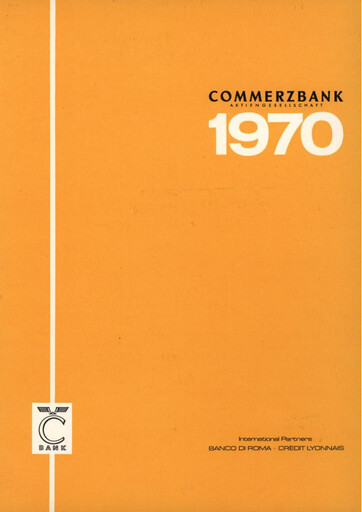 Thumbnail Commerzbank Annual Report 1970