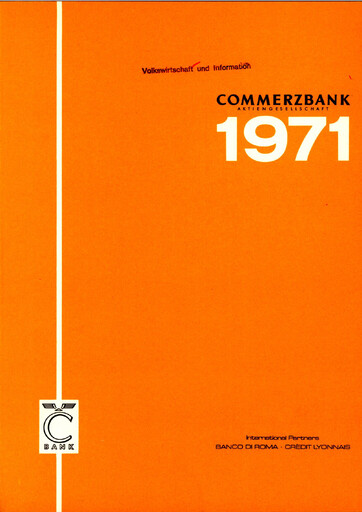 Thumbnail Commerzbank Annual Report 1971