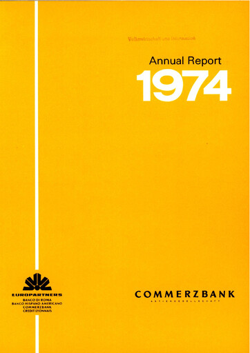 Thumbnail Commerzbank Annual Report 1974