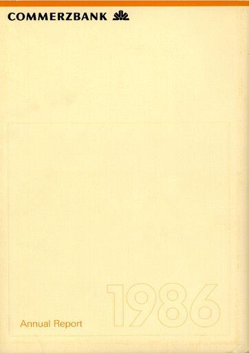 Thumbnail Commerzbank Annual Report 1986