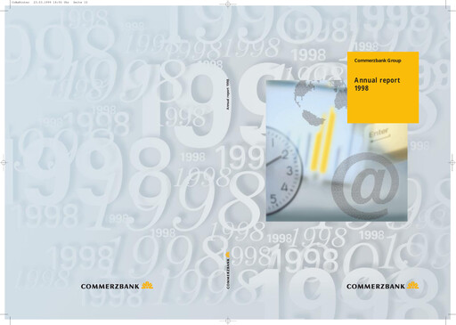 Thumbnail Commerzbank Annual Report 1998