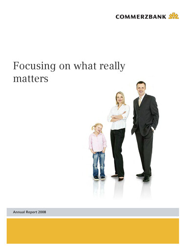 Thumbnail Commerzbank Annual Report 2008