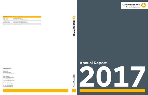 Thumbnail Commerzbank Annual Report 2017