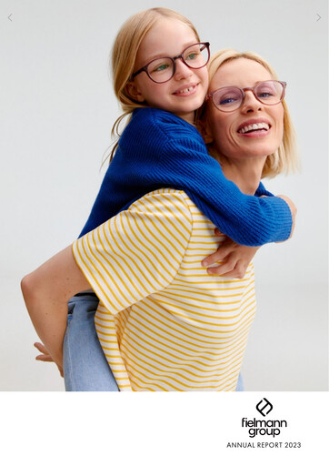 Miniature Fielmann Rapport annuel 2023