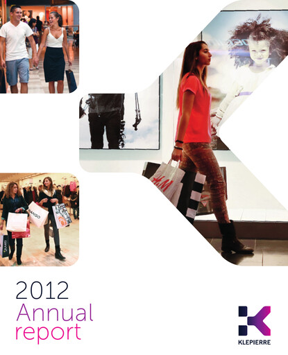 Thumbnail Klépierre Annual Report 2012